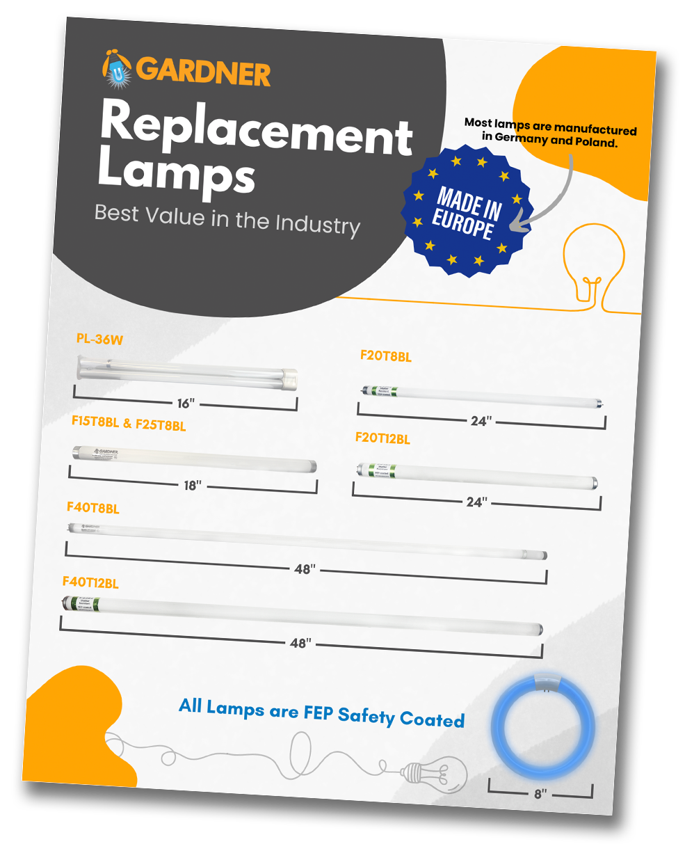 Replacement Lamp Sales Flyer cover