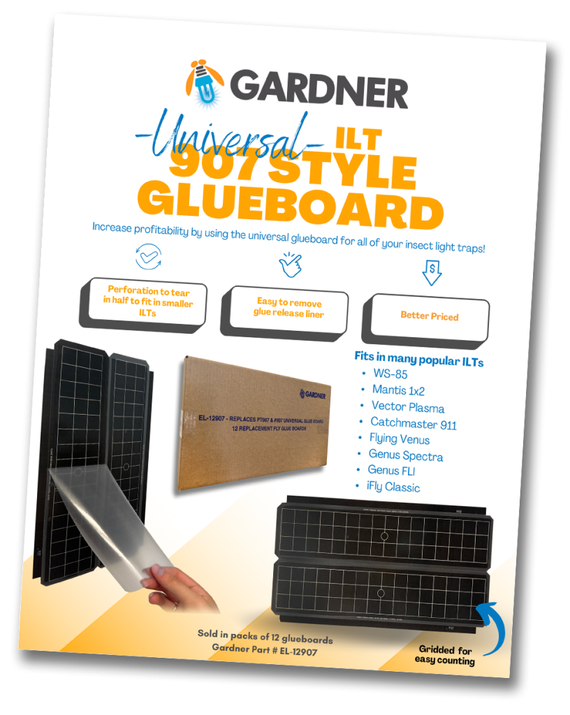 Universal Glue Board Sales Flyer cover