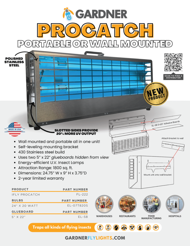 Procatch Insect Light Trap Flyer - FL-222