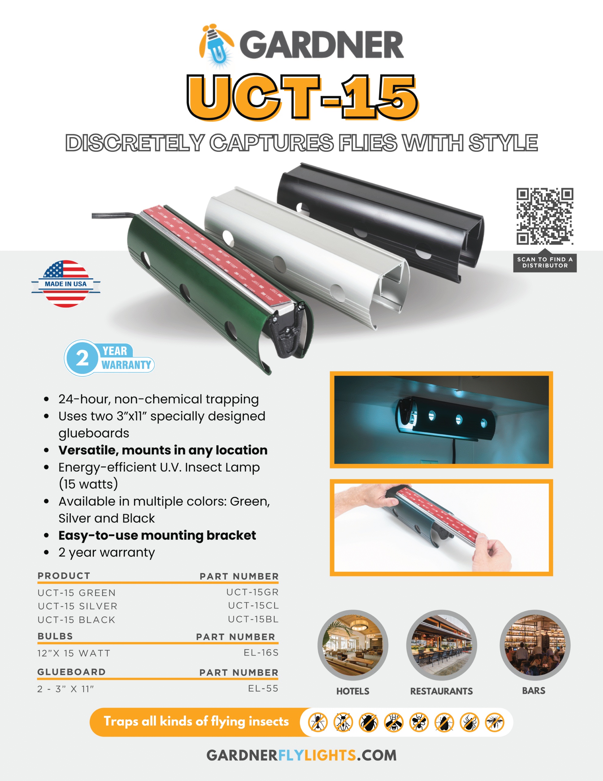 UCT-15 Insect Light Trap