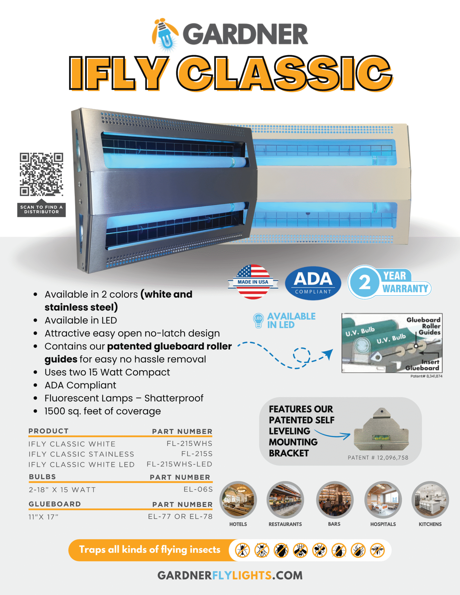 Fly Lights & Insect Light Traps Full Catalog Gardner